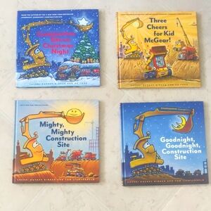 Hardcover Construction Adventure Site 4 Books Set New York Bestseller